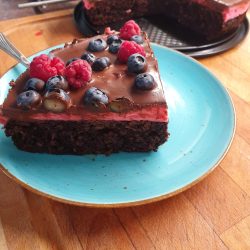 Fit brownie – pyszne ciasto wysokobiałkowe